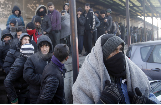 Deep Freeze Grips Europe,  Threatens Homeless, Migrants